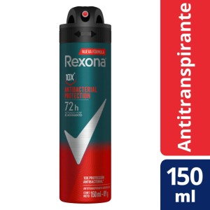 REXONA MEN DESODORANTE ANTIBACTERIAL x 150ml